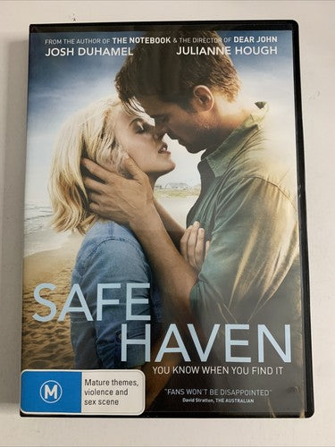 Safe Haven (DVD, 2013) Josh Duhamel, Julianne Hough Region 4 NEW