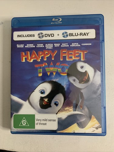 Happy Feet Two (Blu-ray, 2011) Animation Region B