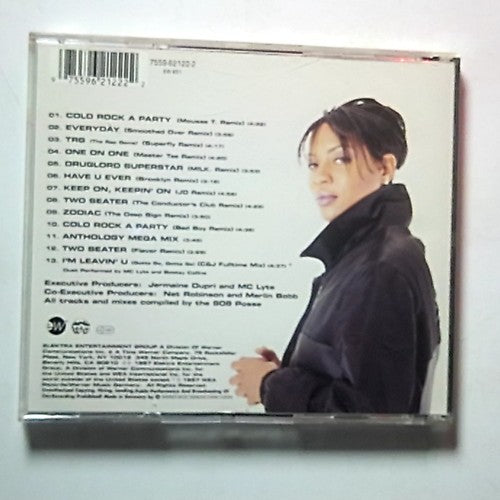 MC Lyte – Badder Than B Fore - The Remix Album (CD, 1997) Europe 7559-62122-2