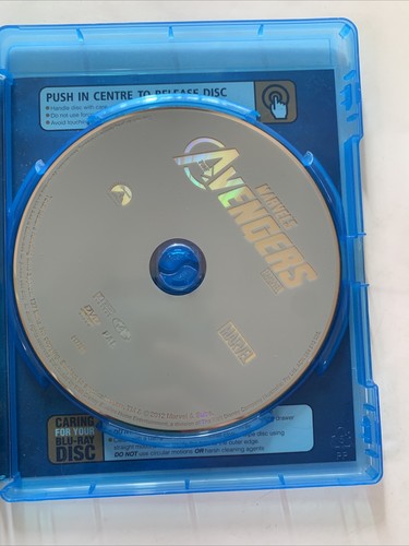 The Avengers (Blu-ray + DVD, 2012, 2-Disc) Marvel Film Region B &4
