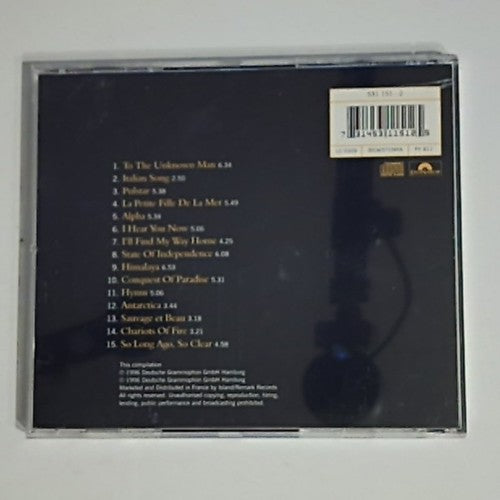 Vangelis – Portraits (So Long Ago, So Clear) (CD, 1996) Europe 531 151-2