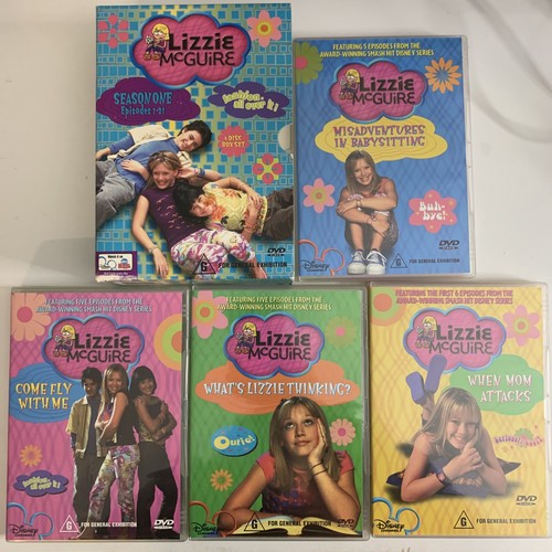 Lizzie McGuire : Season 1 Boxset (DVD, 2002, 4-Disc) Hilary Duff Region 4