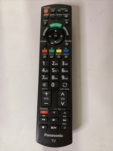 Genuine Panasonic Remote Control N2QAYB000747 *Missing Battery Lid