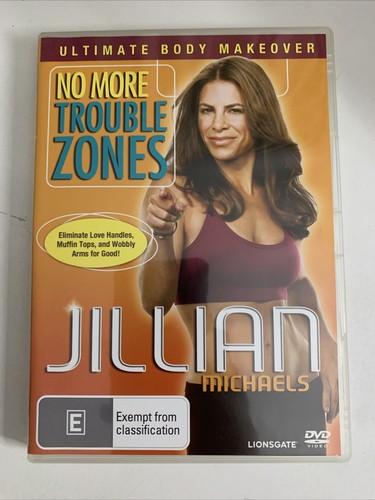 Jillian Michaels: No More Trouble Zones (DVD, 2008) Region 4 NEW