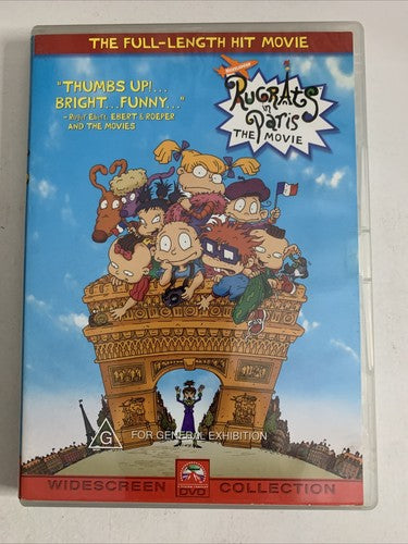Rugrats in Paris: The Movie (DVD, 2000) Animation Region 4