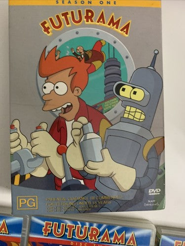 Futurama : Season 1 Boxset (DVD, 1999, 3-Disc) Region 4