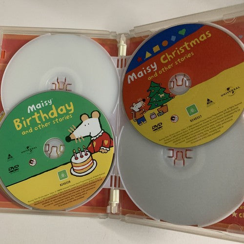 Maisy: Animals / Bedtime / Birthday / Christmas / Colours (DVD, 5-Disc) Region 4