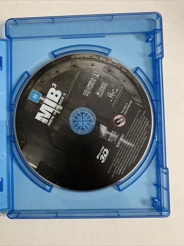 Men in Black 3 (Blu-ray 3D + 2D, 2012, 2-Disc) Will Smith Region B