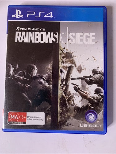 Tom Clancy's Rainbow Six Siege PS4 Playstation 4 Game Complete