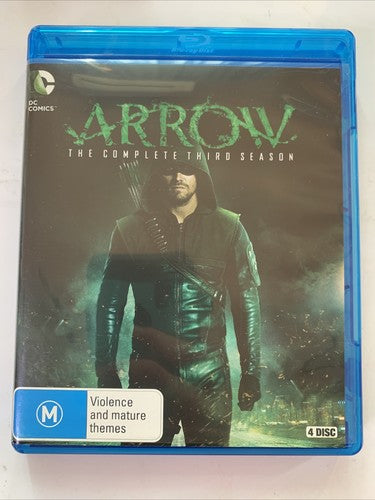 Arrow : Season 3 (Blu-ray, 2014, 4-Disc) Region B