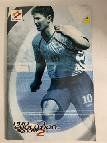 Pro Evolution Soccer 2 PS2 Sony PlayStation 2 PAL Konami Game Complete