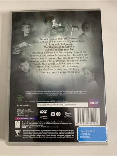 Sherlock : Series 2 (DVD, 2011) Region 4 NEW