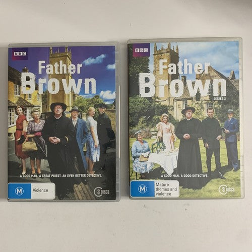 Father Brown : Series 1 & 2 (DVD, 2013, 6-DIscs) Region 4