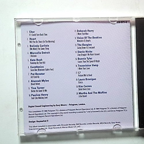Various – Satin & Steel (The Two Sides Of Women In Rock) (CD, 1994) UK 516 971-2