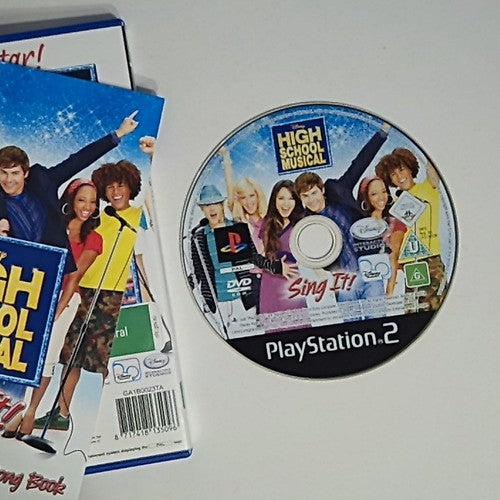 High School Musical: Sing It! (PS2, 2007) PAL Karaoke Game