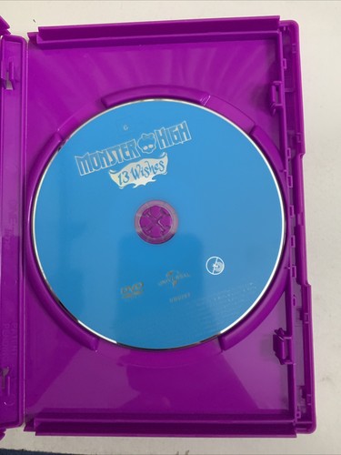Monster High: 13 Wishes (DVD, 2013) Region 4 &2