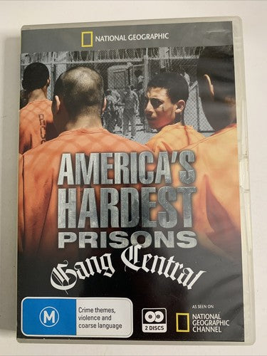 America's Hardest Prisons : Gang Central (DVD, 2009, 2-DIsc) Region 4