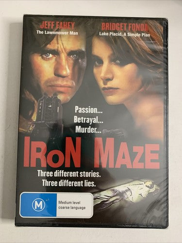 Iron Maze (DVD, 1991) Jeff Fahey, Bridget Fonda Region 4 NEW