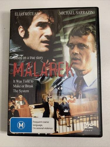 Malarek (DVD, 1988)  Elias Koteas, Michael Sarrazin Region 4