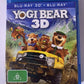 Yogi Bear 3D (Blu-ray 3D + 2D, 2010, 2-DIsc) Animation Region B