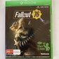 Fallout 76 Microsoft XBOX One 2018 Game