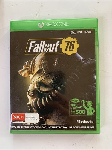 Fallout 76 Microsoft XBOX One 2018 Game