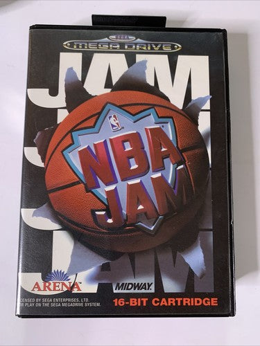 NBA Jam SEGA Mega Drive PAL 1994 Game Complete