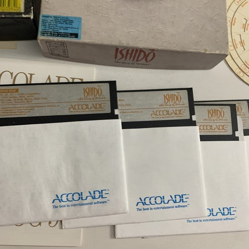 Ishido: The Way Of Stones IBM PC 3.5" 5.25" Floppy Game Complete Boxed