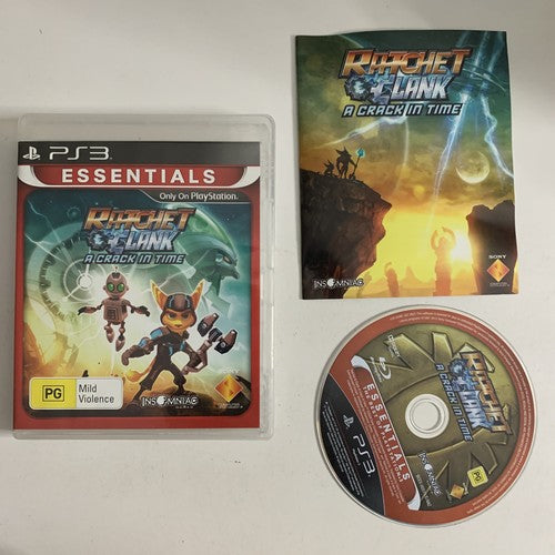 Ratchet & Clank: A Crack In Time PS3 Sony PlayStation 3 2009 Game Complete
