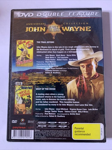 Trail Beyond / West of Divide (DVD, 2009) John Wayne All Regions NEW