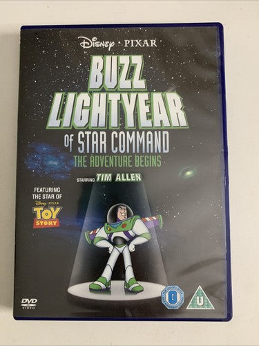 Buzz Lightyear of Star Command : The Adventure Begins (DVD, 2000) Region 2