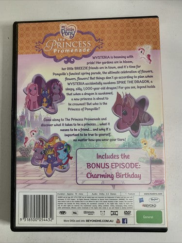 My Little Pony: Princess Promenade (DVD, 2006) Region 4