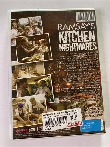 Ramsay's Kitchen Nightmares Revisited! : Series 1 (DVD, 2005) All Regions