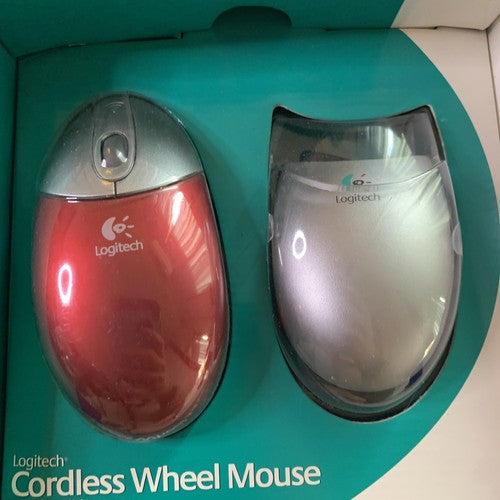 Logitech Cordless Wheel Mouse Special Edition Wireless PS/2 *Never Been Used*