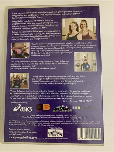Preggi Bellies Training For Two: Exercise For Pregnancy (DVD, 2007) All Regions