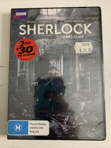 Sherlock : Series 4 (DVD, 2014) Benedict Cumberbatch Region 4 NEW