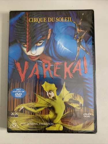 Cirque Du Soleil Presents Varekai (DVD, 2003) Region 4 NEW Sealed