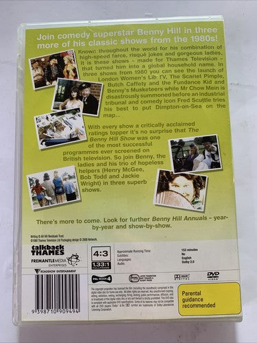 The Benny Hill 1980 Annual (DVD, 1980) Region 4