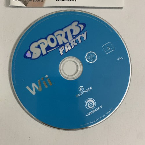Sports Party Nintendo Wii PAL 2008 Game Complete
