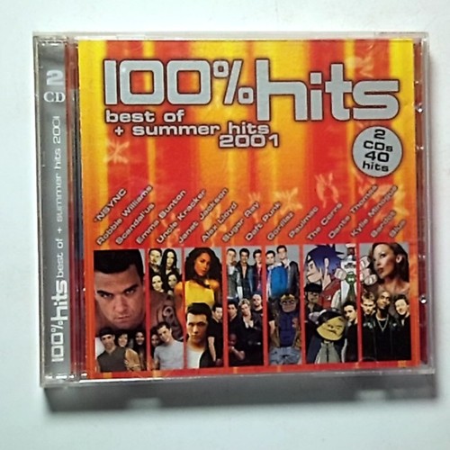 100% Hits: Best Of + Summer Hits 2001 (CD, 2001, 2-Disc) Australia