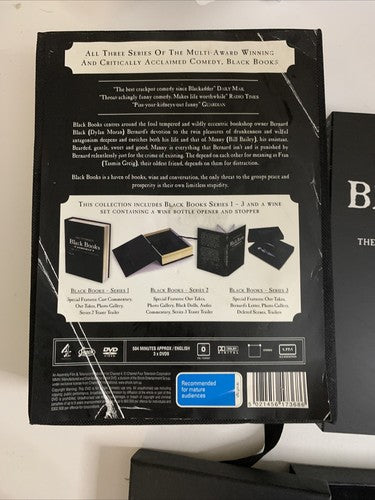 Black Books (Definitive Collector's Edition Wine Set, DVD, 2000) All Regions