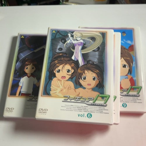 Figure 17 Tsubasa & Hikaru Vol 4, 6, 8, 9 (DVD, 2001) Region 2 Japan