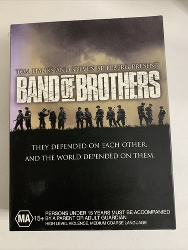 Band of Brothers: Complete Series Box Set (DVD, 2001, 6-Disc) Region 4