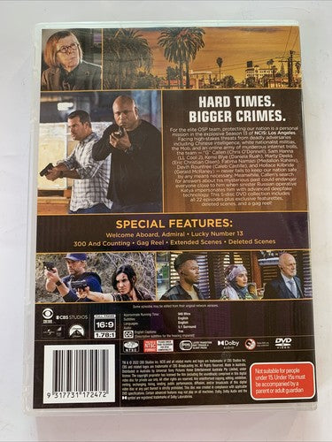 NCIS Los Angeles : Season 13 (DVD, 2021, 5-Disc) Region 4 &2