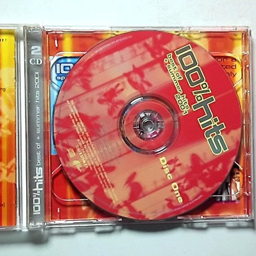 100% Hits: Best Of + Summer Hits 2001 (CD, 2001, 2-Disc) Australia