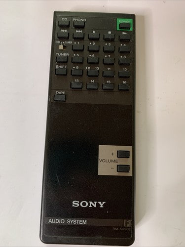Genuine Sony Audio Remote Control RM-S320E for Sony CD Player + Record Player