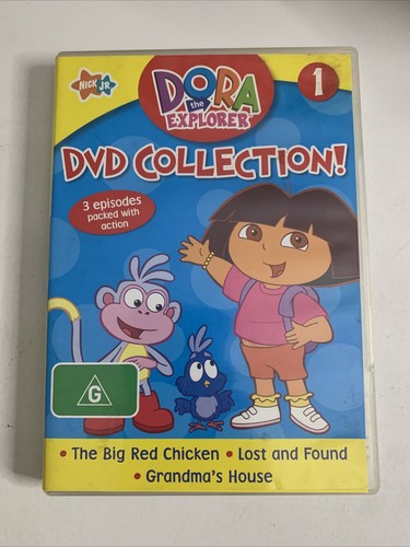Dora The Explorer DVD Collection 1 (DVD, 2007) Region 4 &2