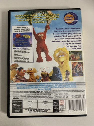 The Adventures of Elmo in Grouchland (DVD, 1999) Vanessa Williams Region 4