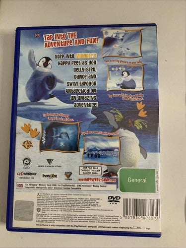 Happy Feet PS2  Sony Playstation 2 PAL Game Complete