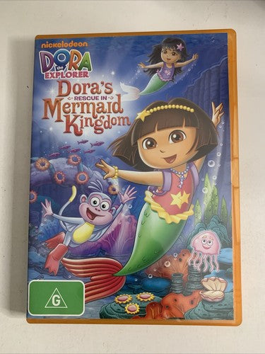 Dora the Explorer: Dora's Rescue in the Mermaid Kingdom (DVD, 2012)  Region 4